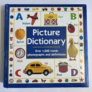Picture Dictionary Over 1000 Words Photographs and Definitions Childrens Book